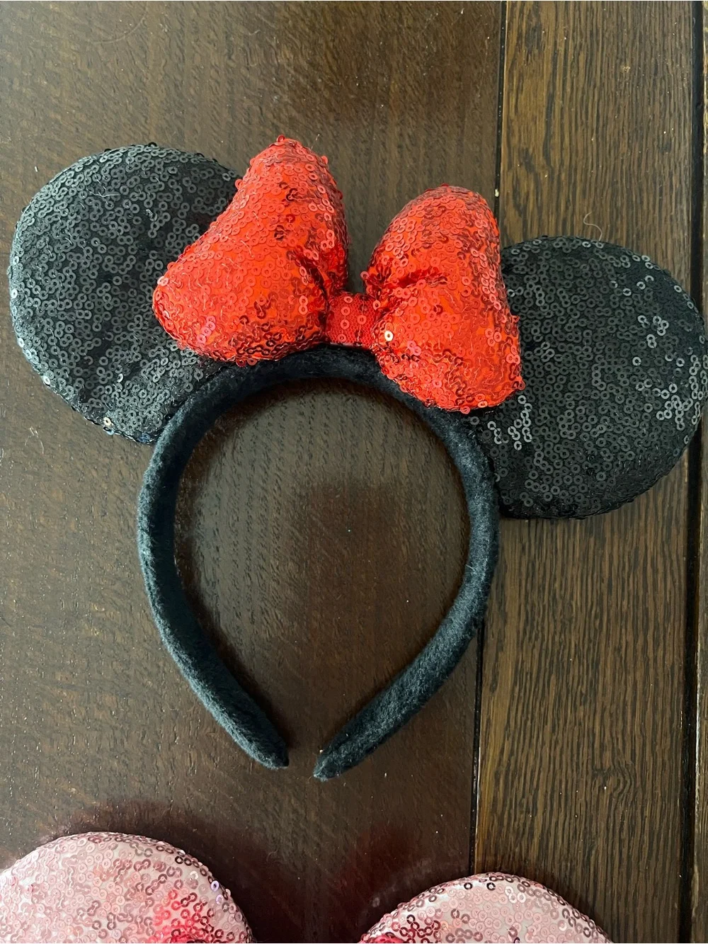 Disney Minnie Mouse Headband with Bow set